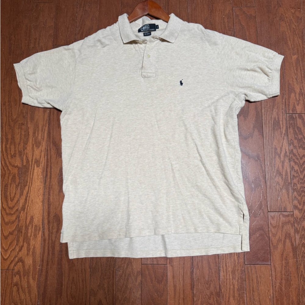 Polo by Ralph Lauren Light Beige Polo Shirt